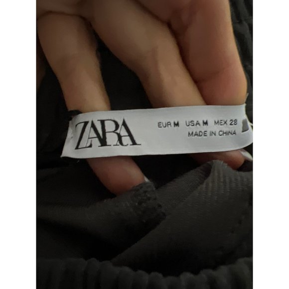 Zara Zipped Jogging Pull On Trousers M NWT - Picture 7 of 9